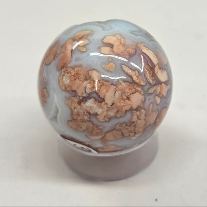 Cotton Candy Agate sphere
