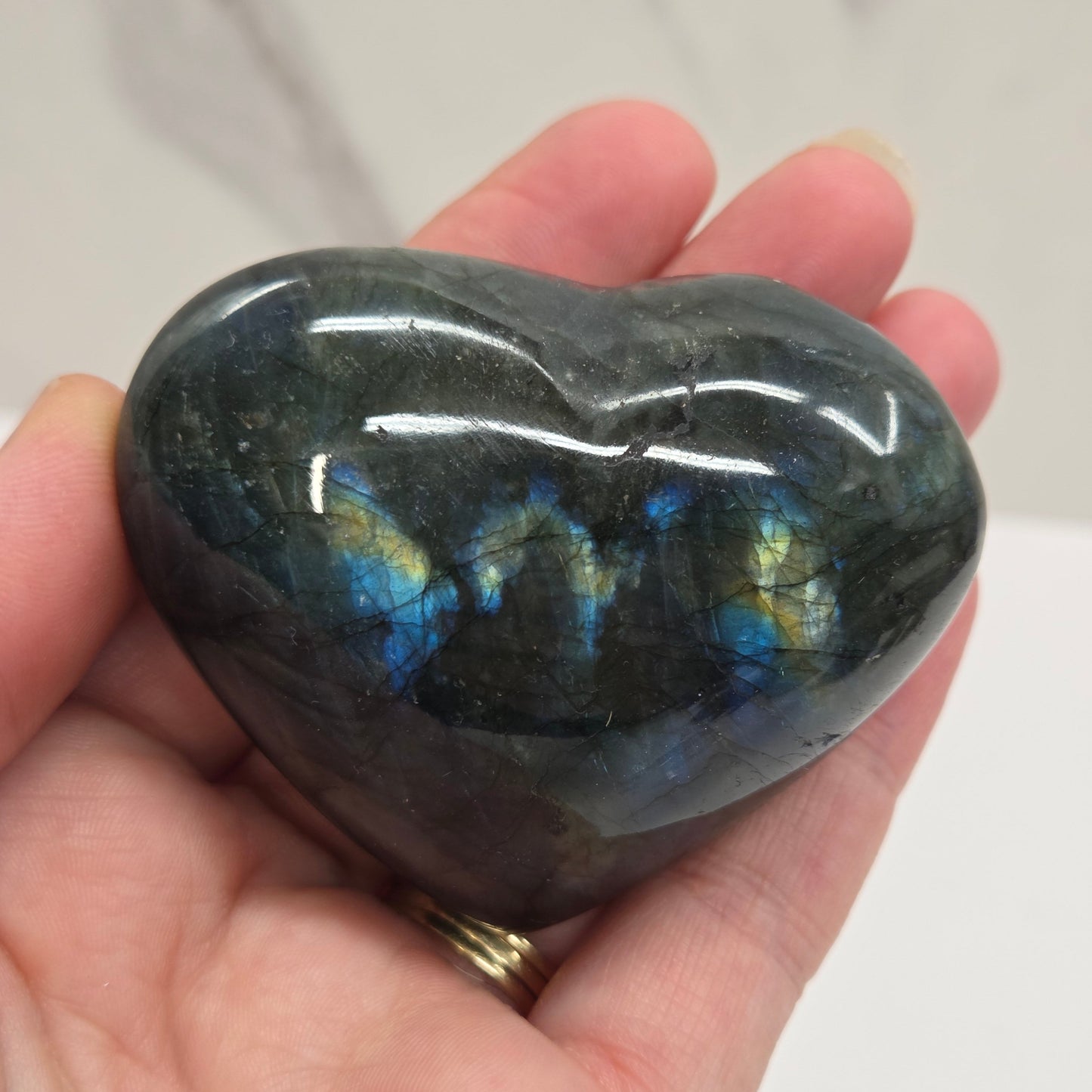 Heart - Labradorite