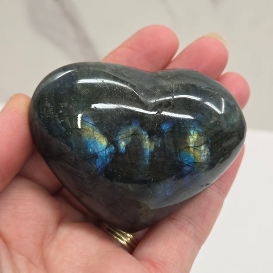 Heart - Labradorite