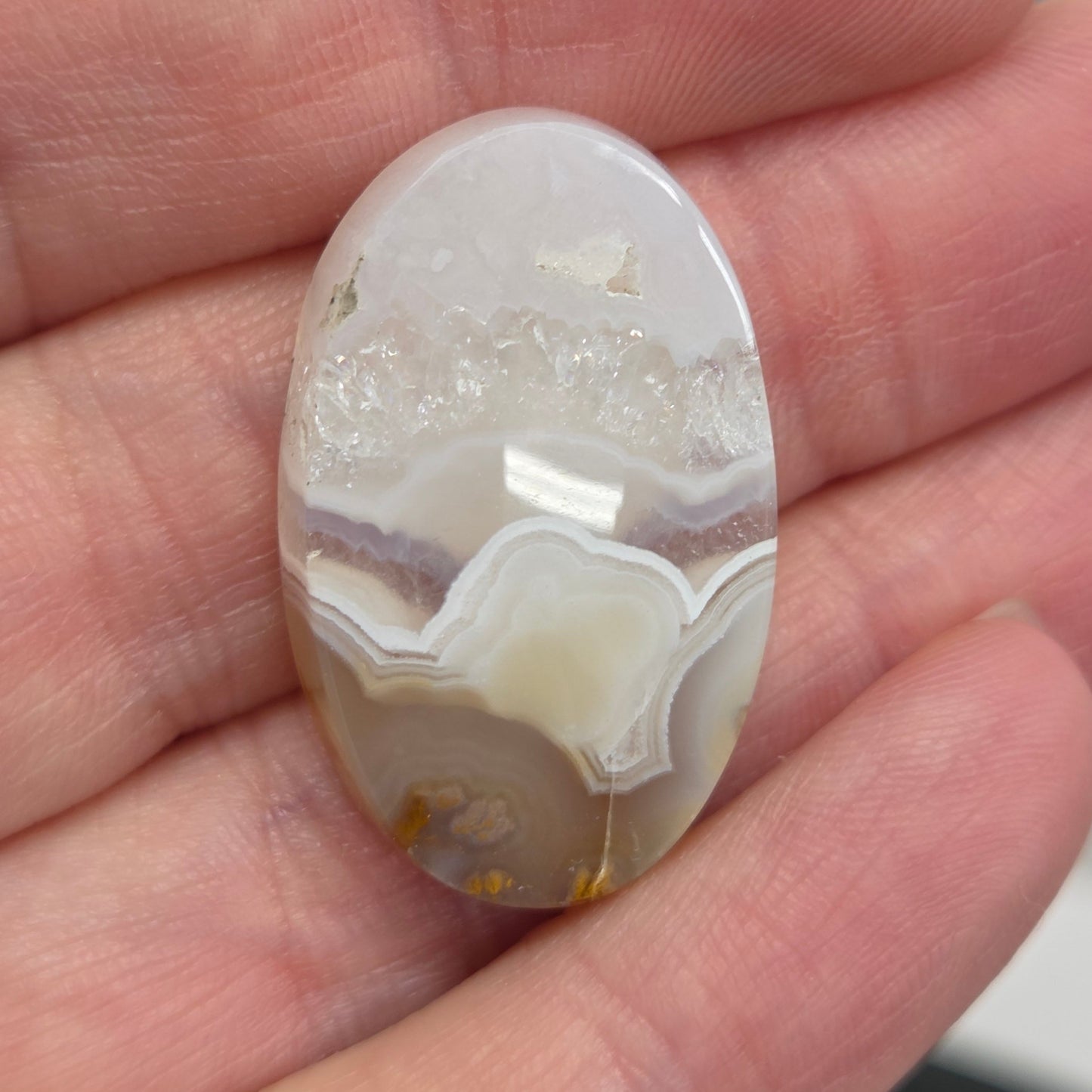 Scenic Moss Agate cabachons