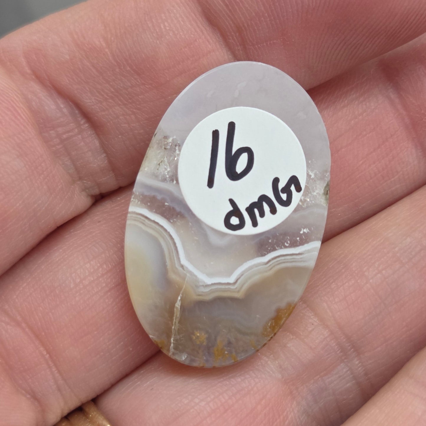 Scenic Moss Agate cabachons