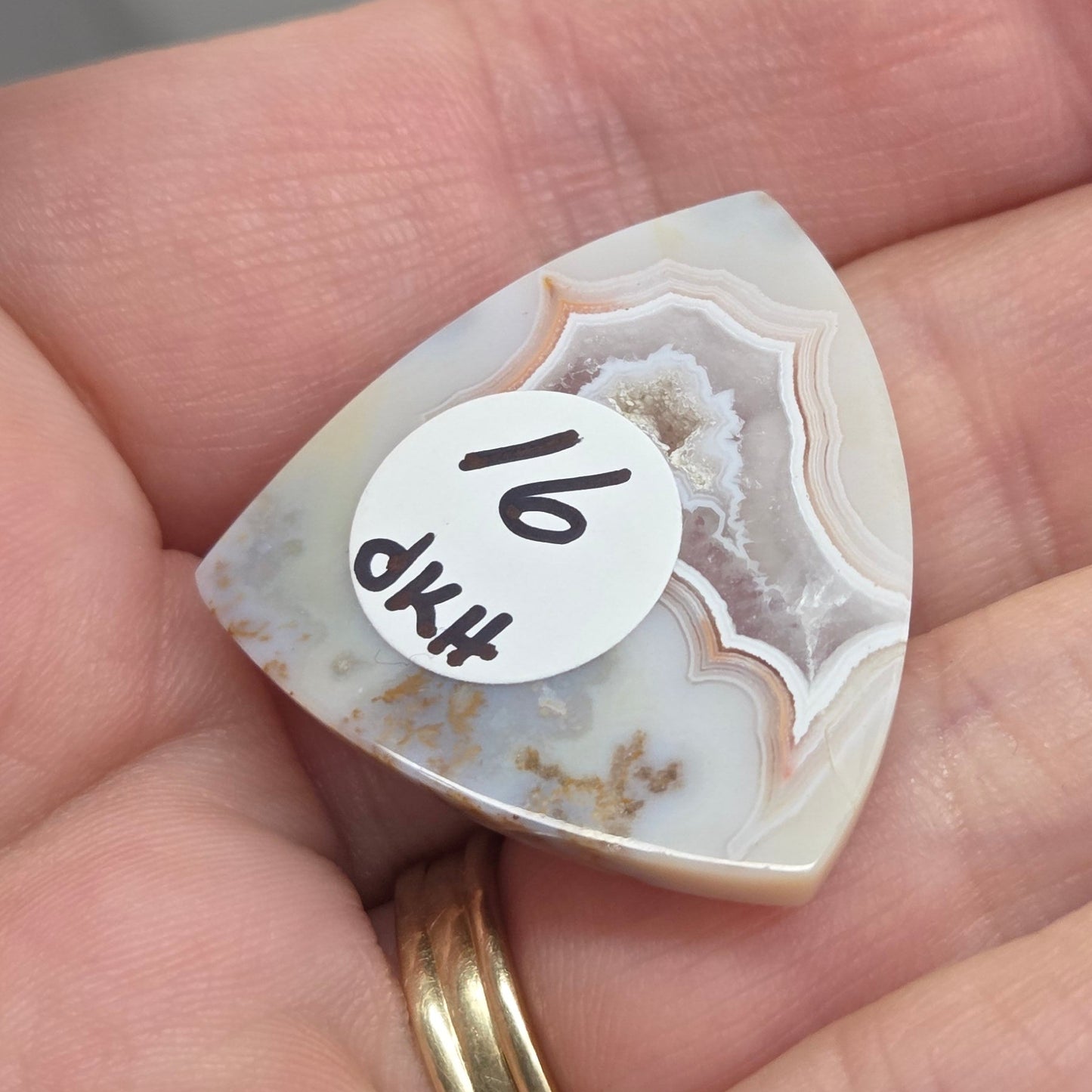 Scenic Moss Agate cabachons