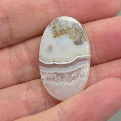 Scenic Moss Agate cabachons