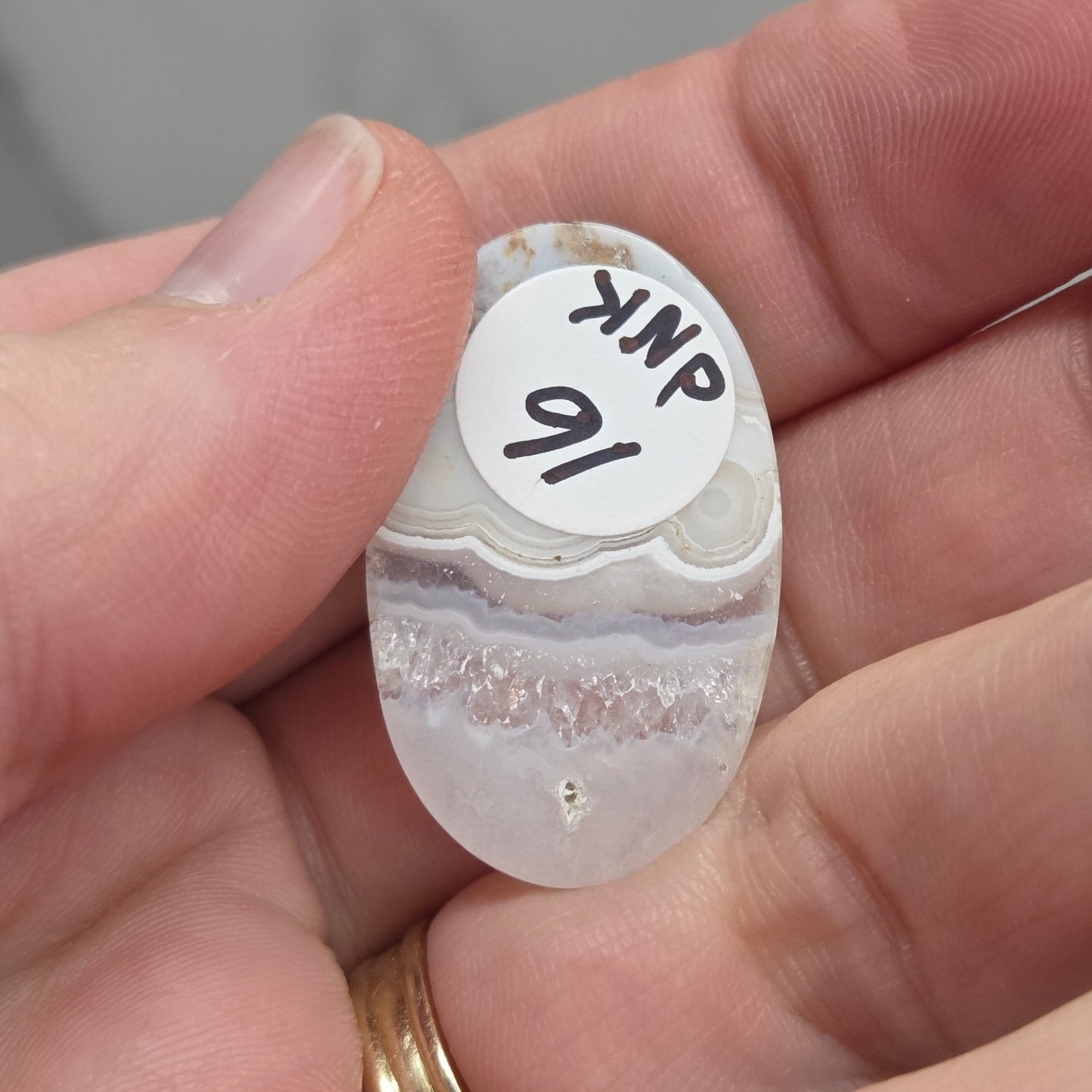 Scenic Moss Agate cabachons