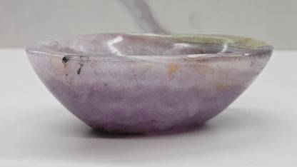 Amethyst with Agate bowl