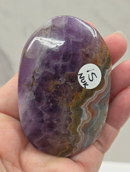 Palm - Amethyst w/ Agate