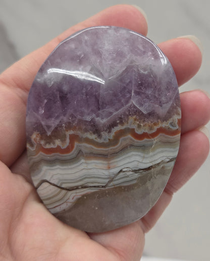 Palm - Amethyst w/ Agate