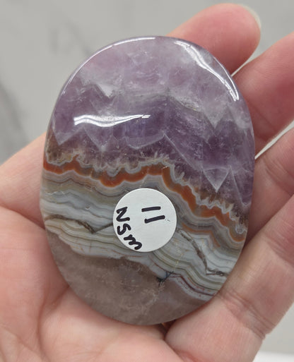 Palm - Amethyst w/ Agate