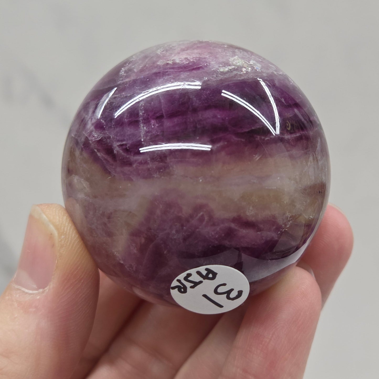 Purple Fluorite spheres
