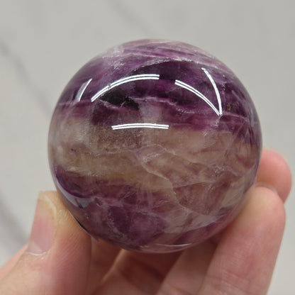 Purple Fluorite spheres