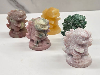 Baby Godzilla carving