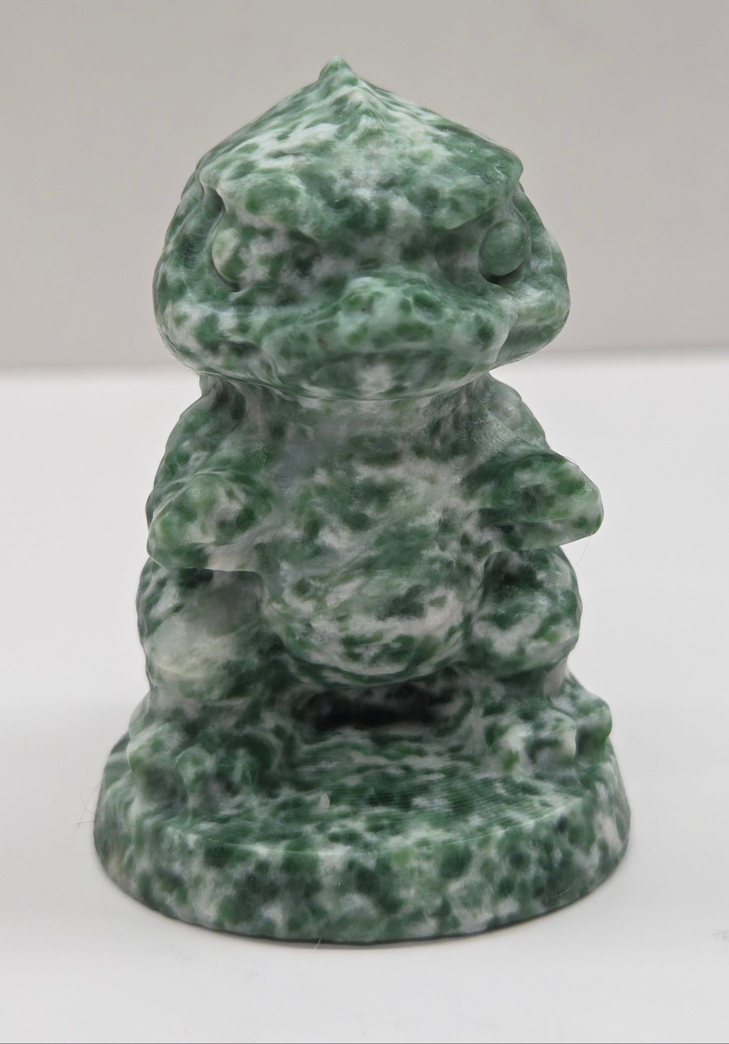 Baby Godzilla carving