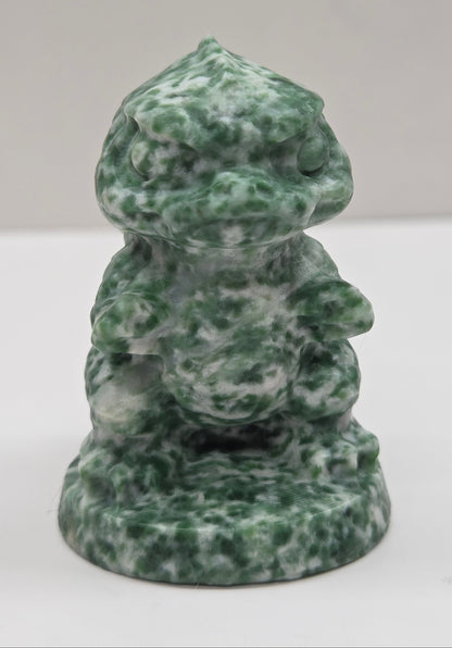 Baby Godzilla carving