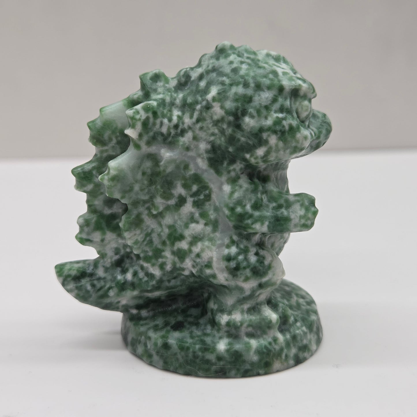 Baby Godzilla carving