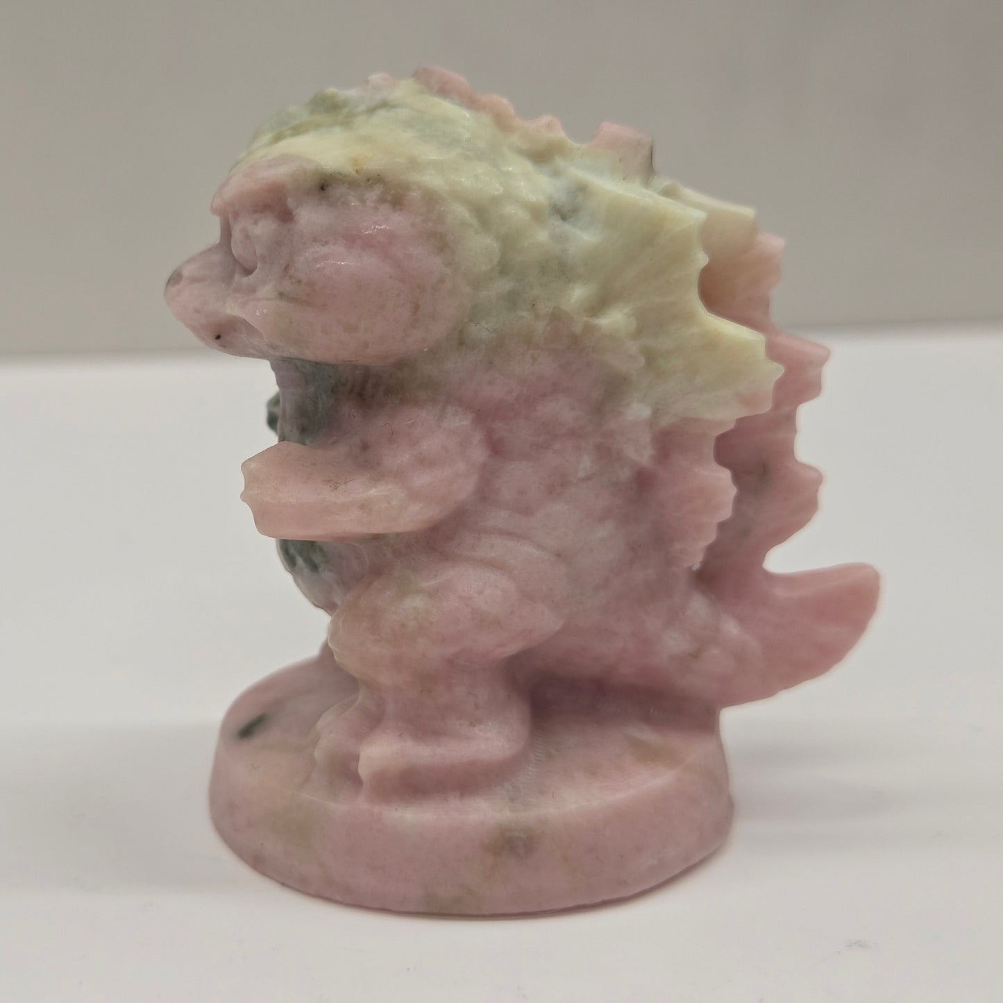 Baby Godzilla carving