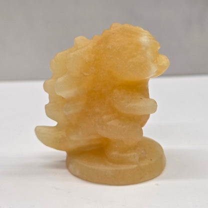 Baby Godzilla carving