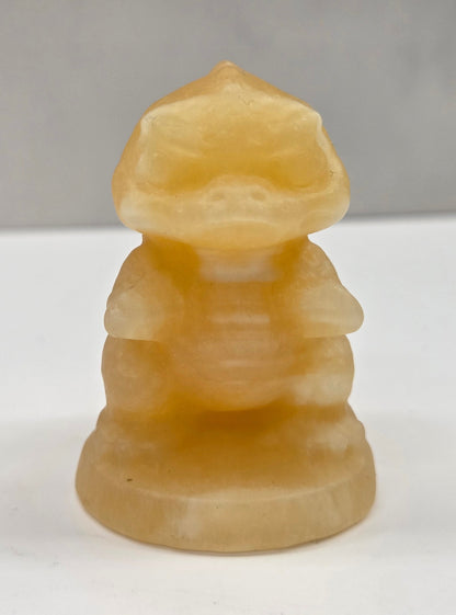 Baby Godzilla carving