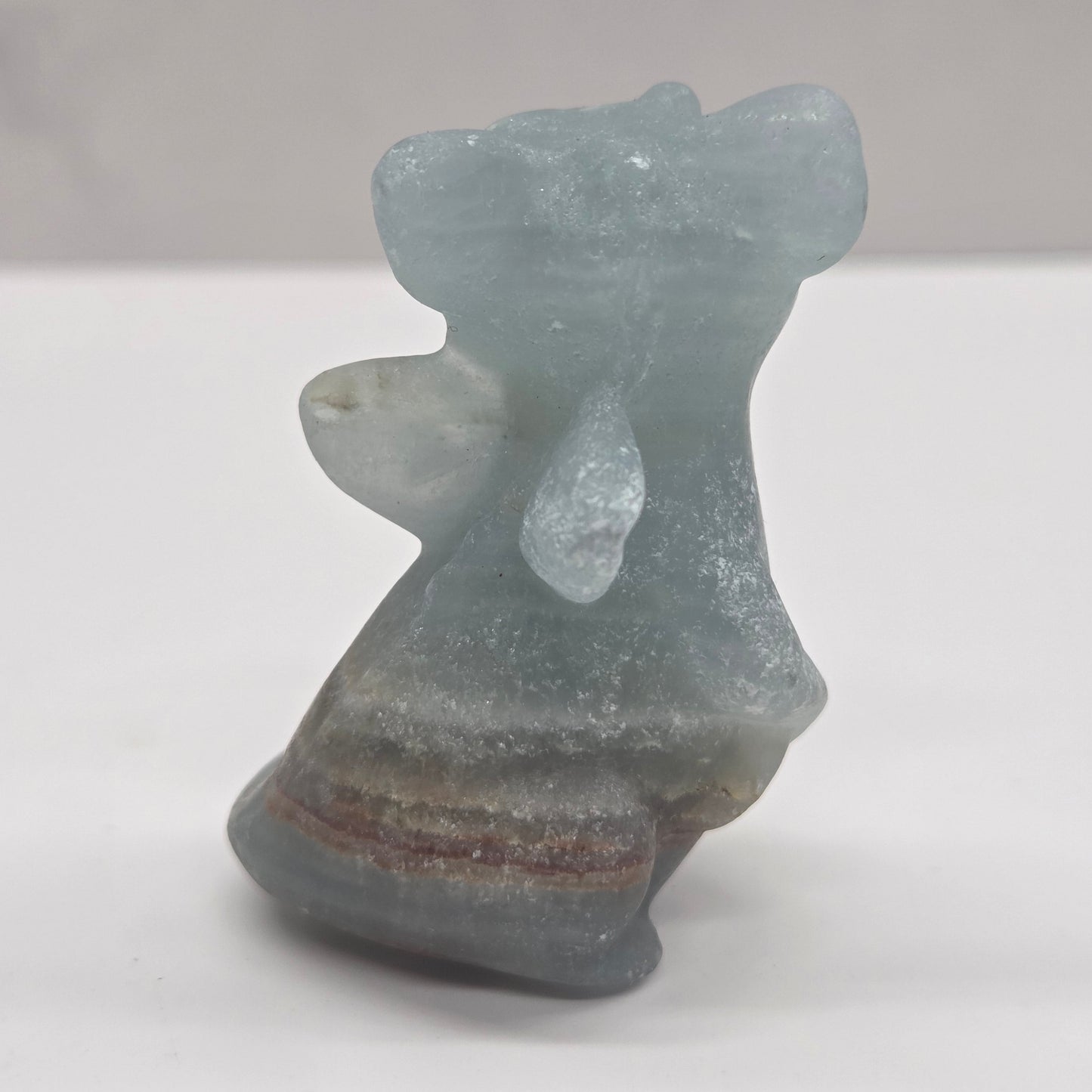 Cute standing dragon carving