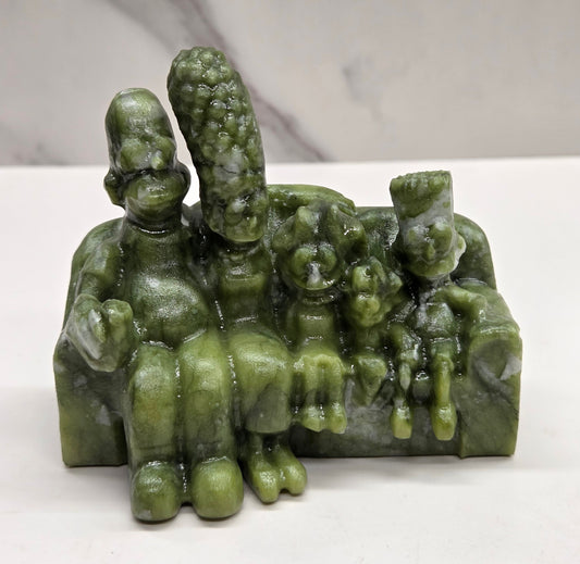Green Jade Simpson family