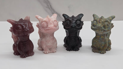 Baby dragon carving (M)