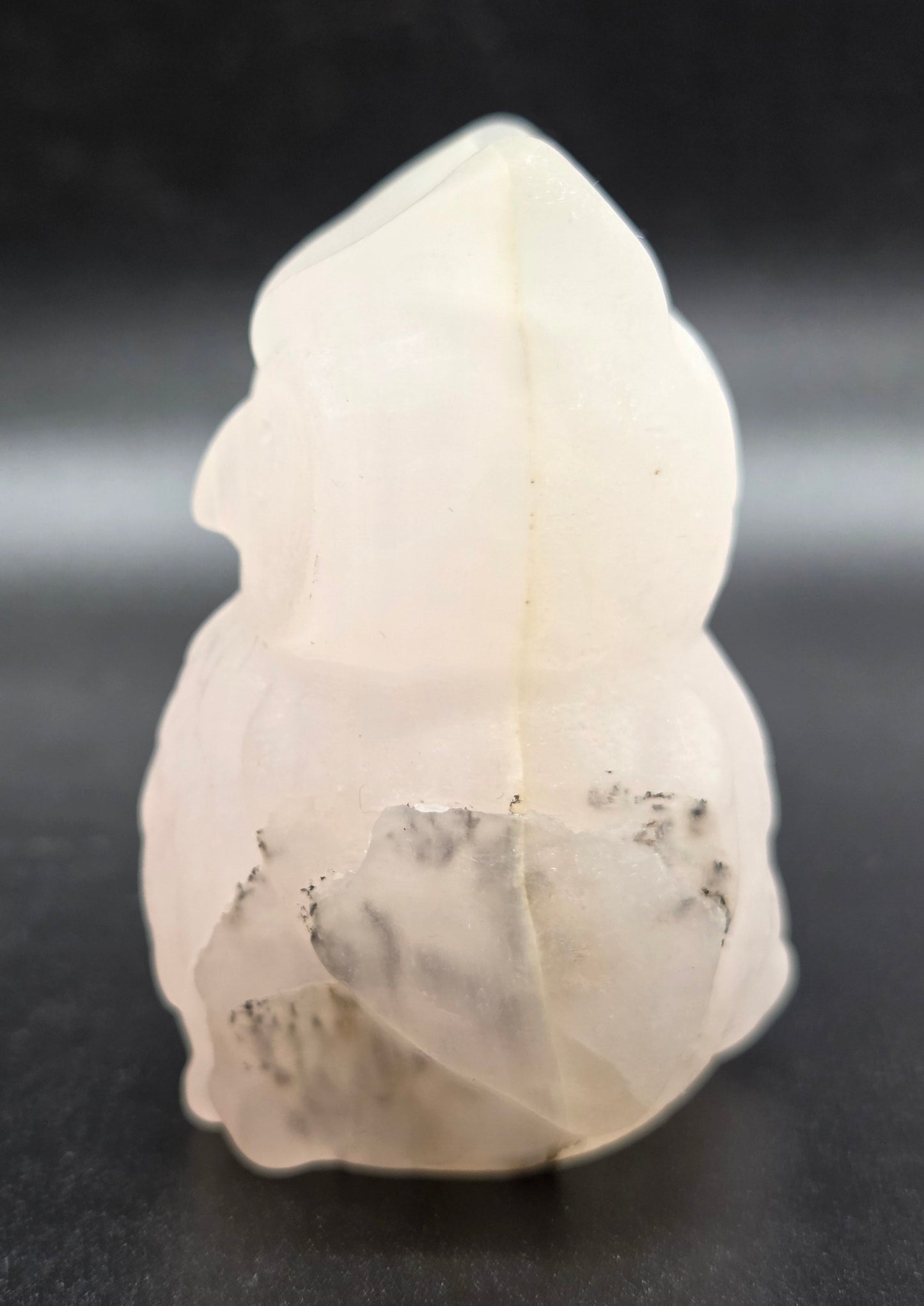 Owl - Pink Mangano Calcite