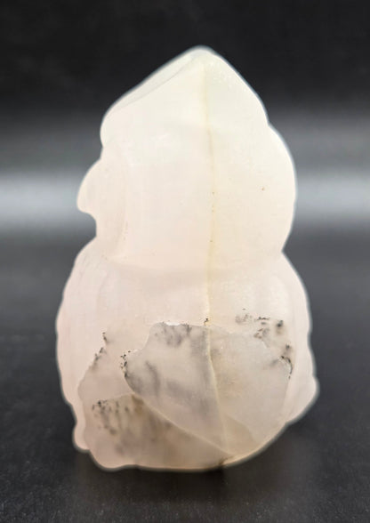 Owl - Pink Mangano Calcite