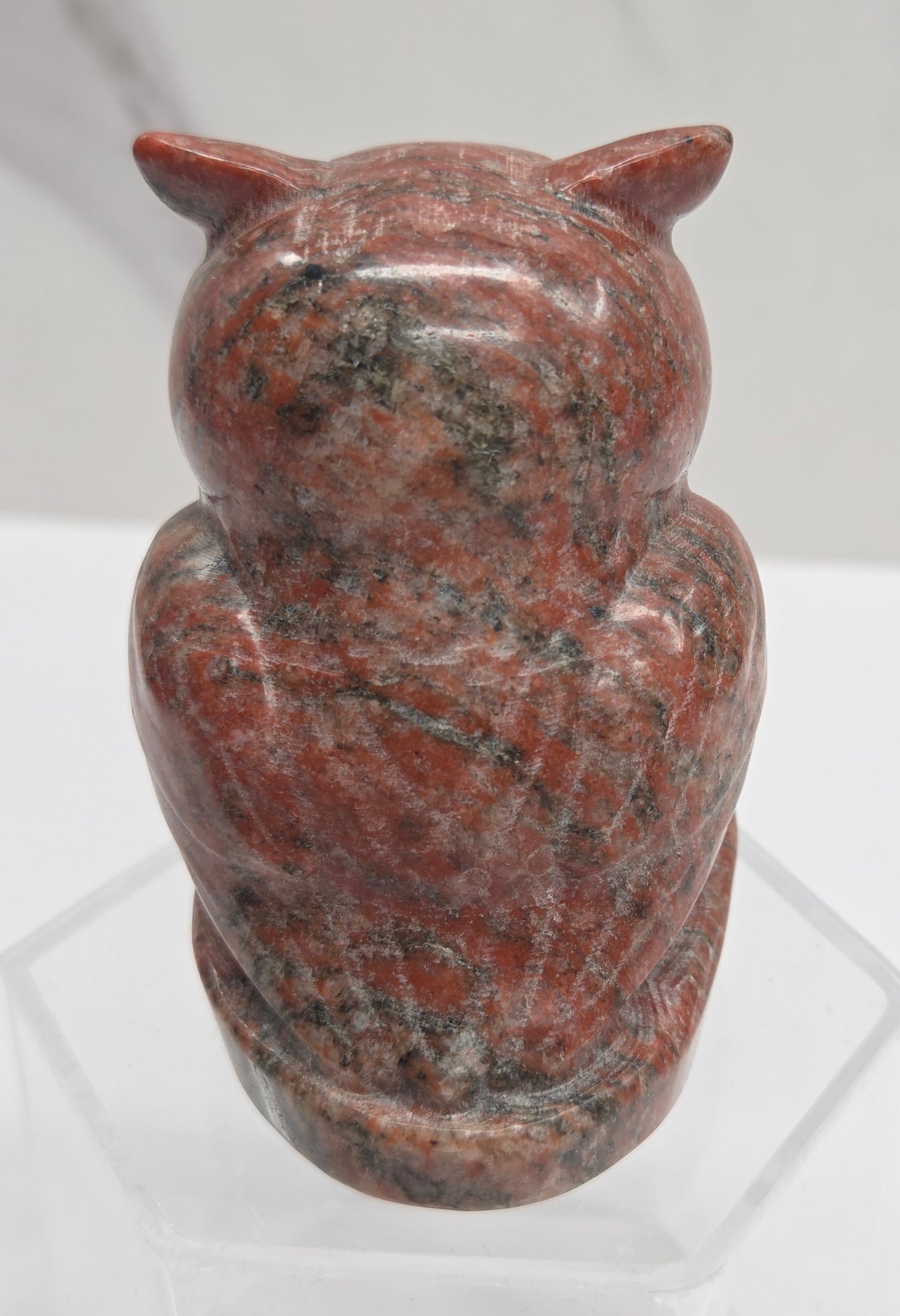 Owl carving - Angry owl (L)