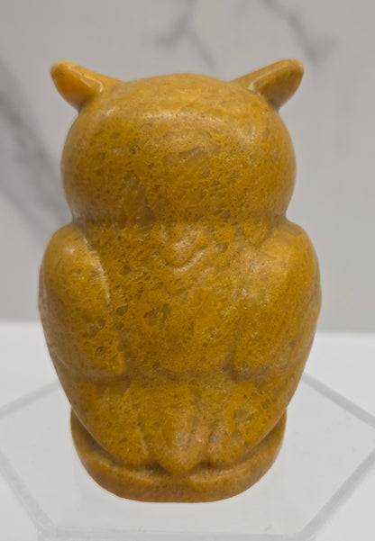 Owl carving - Angry owl (L)