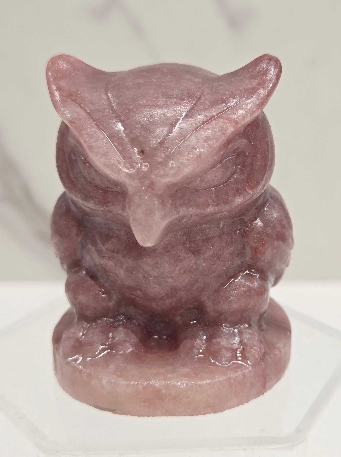 Owl carving - Angry owl (L)