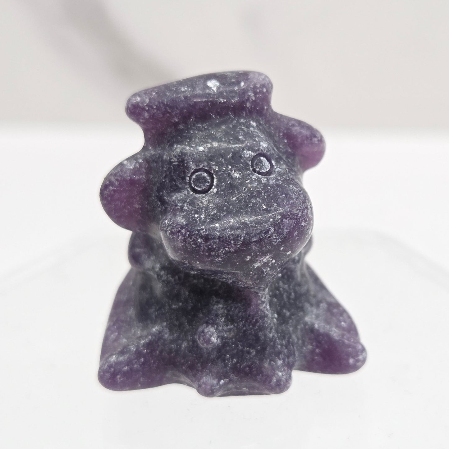 Self-milking cow carving (small)