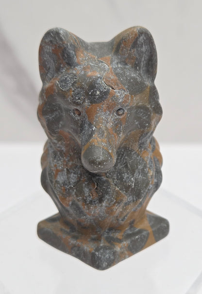 Wolf bust (medium)