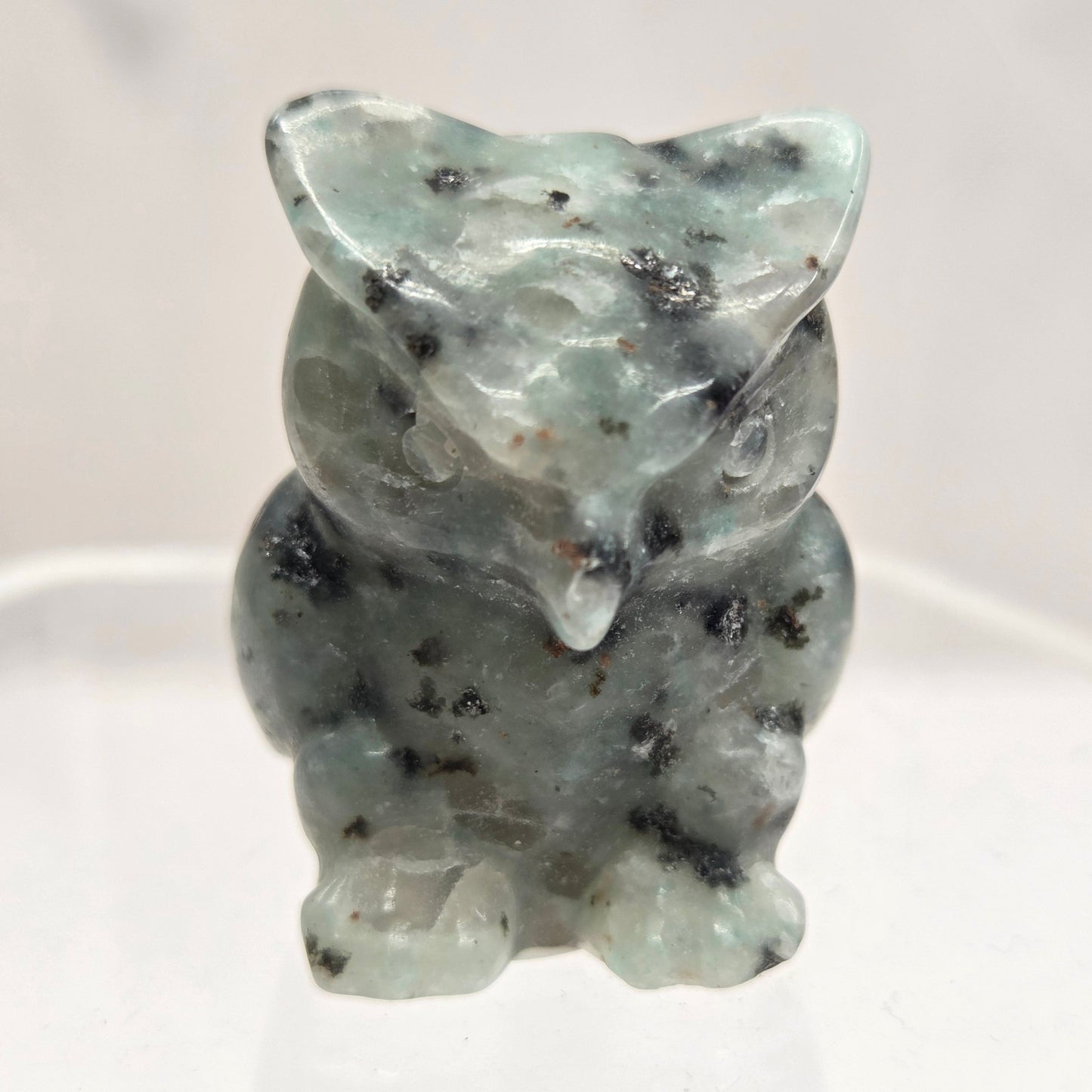 Grumpy owl carving (S)