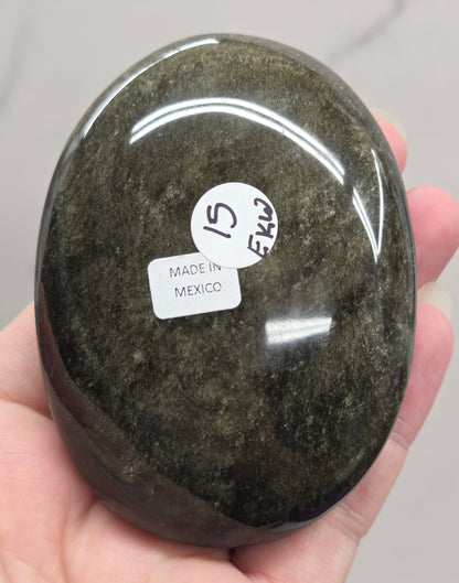 Palm - Gold Sheen Obsidian