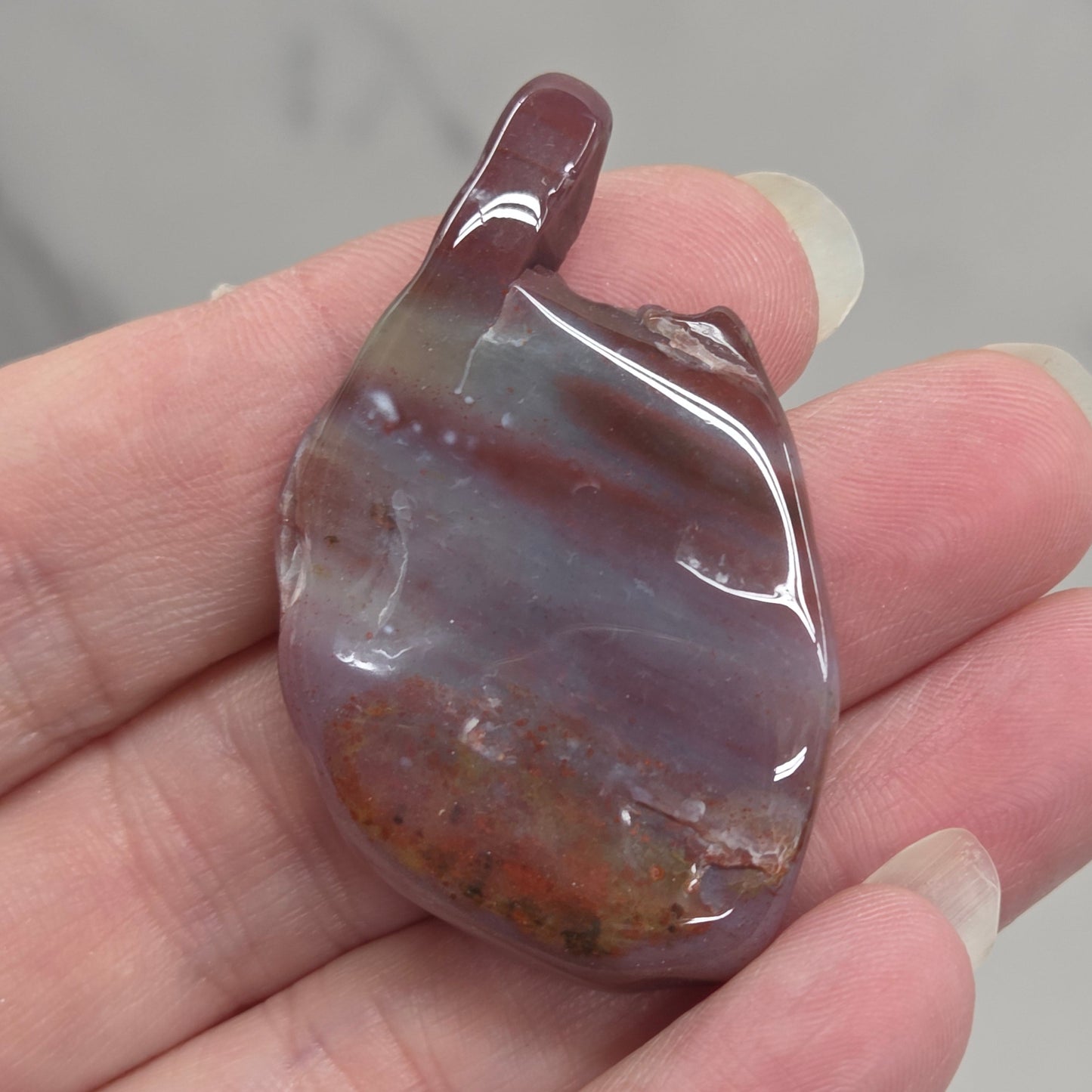 Petrified wood tumble