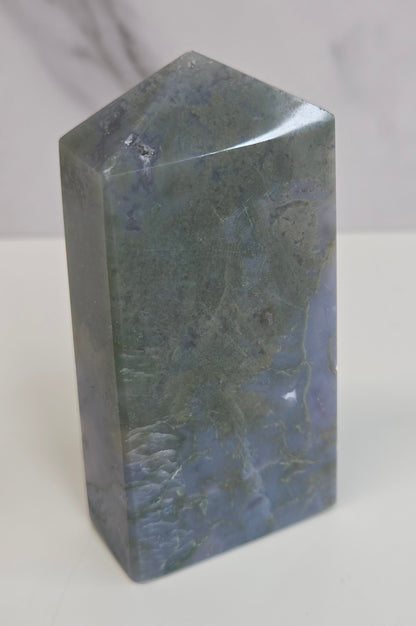 Moss Agate tower (4 sided)