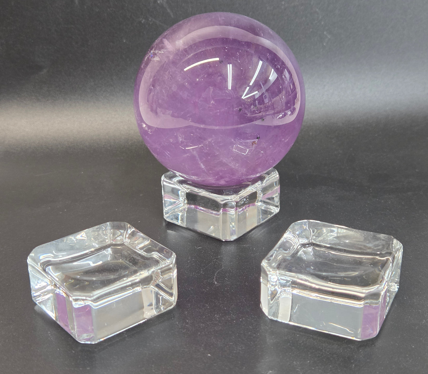 Sphere holder - Clear square