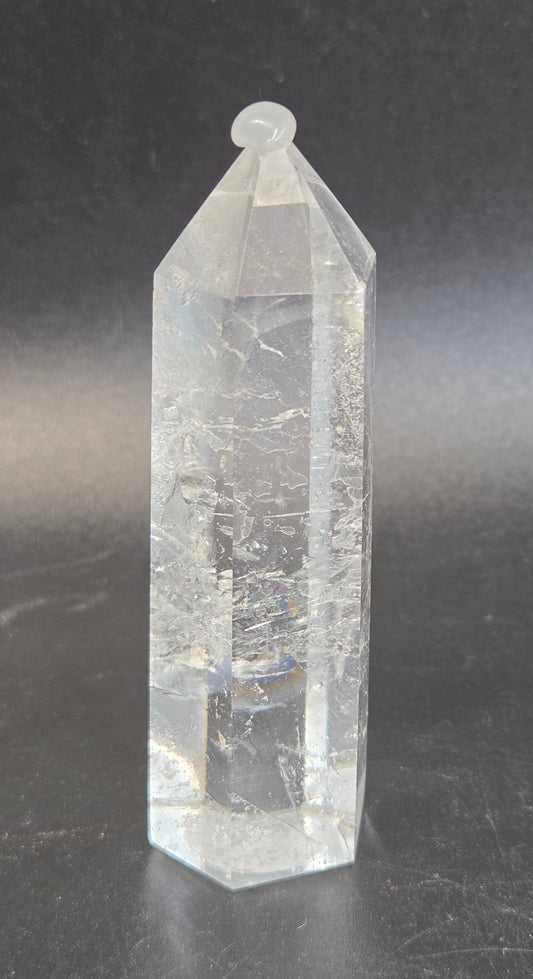 Clear Quartz tower