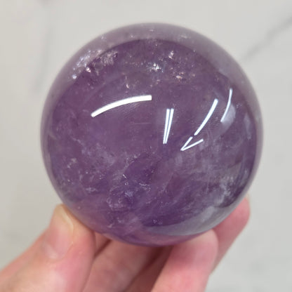 Amethyst sphere