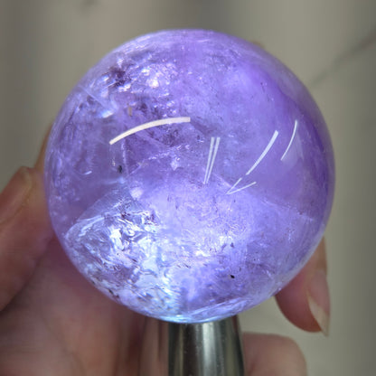 Amethyst sphere