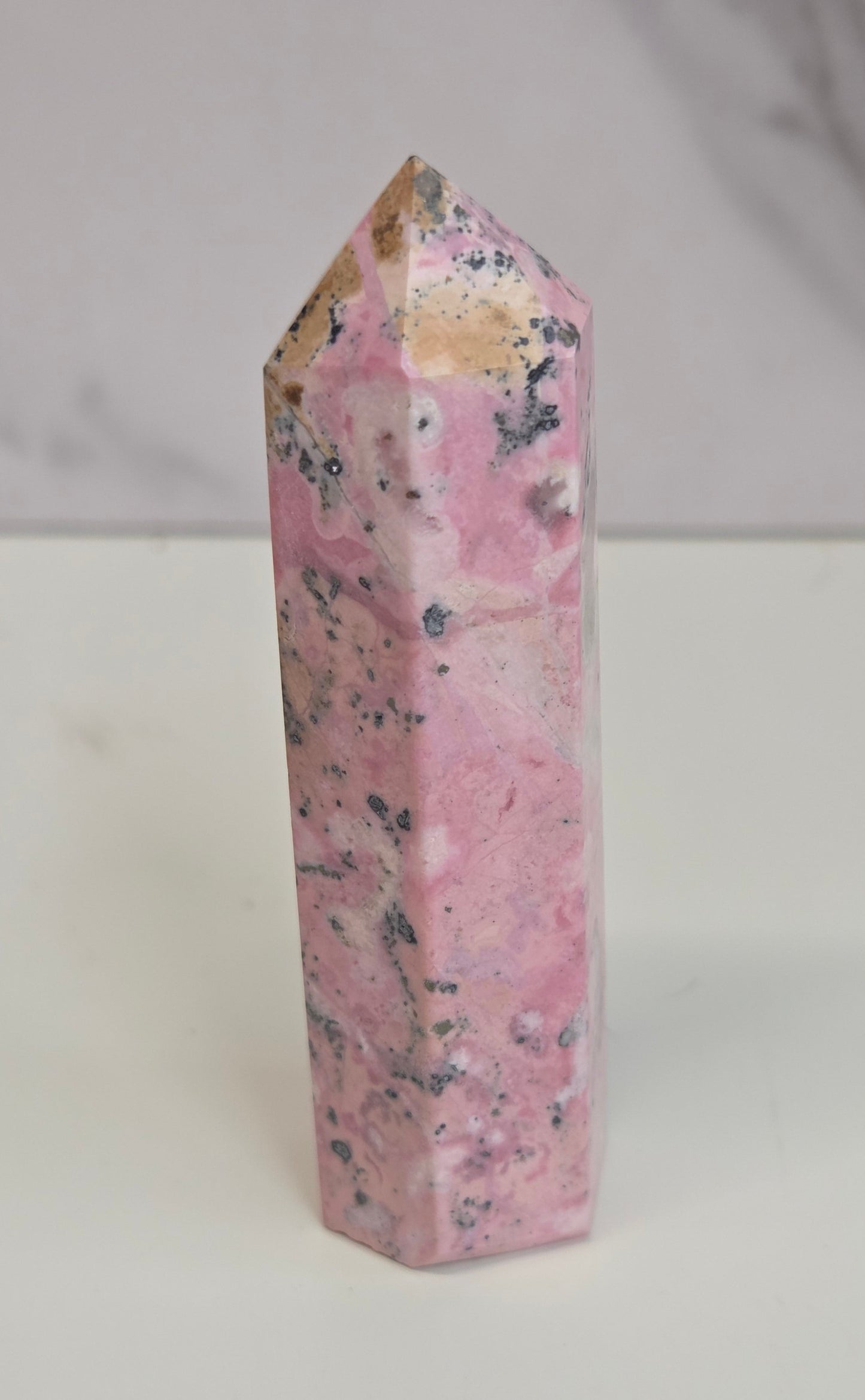 Peru Rhodochrosite tower