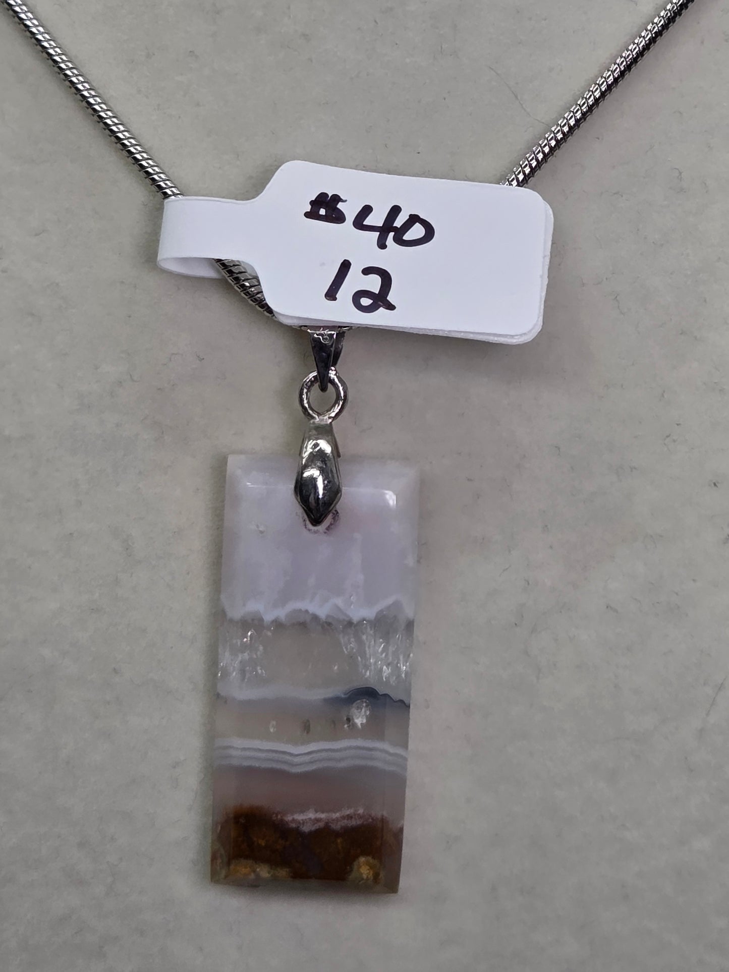 Scenic Moss necklace