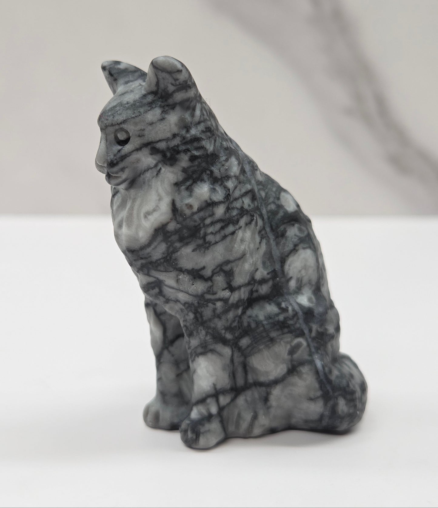 Cat/kitty carving - Maine Coone style (L)