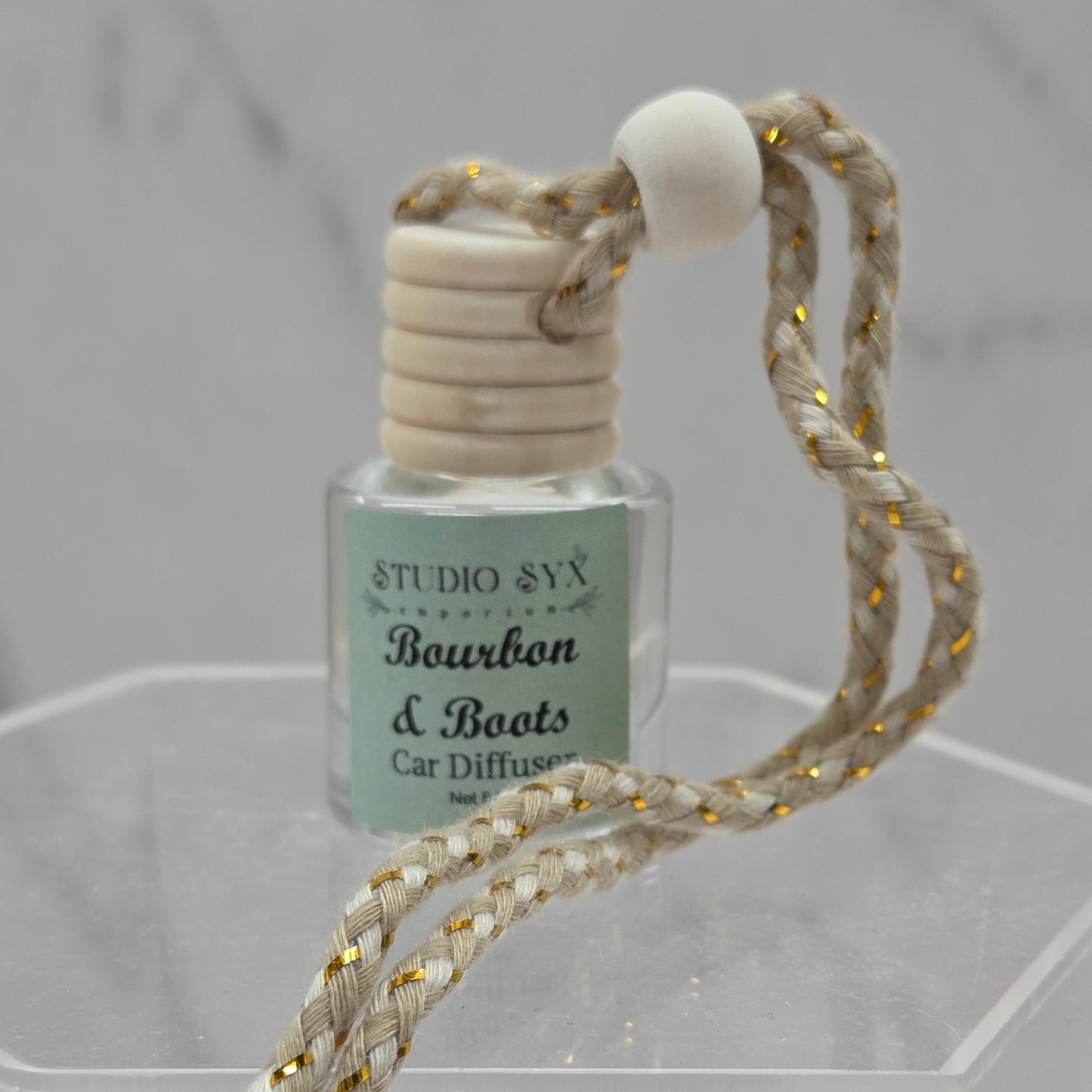 Bourbon & Boots car diffuser