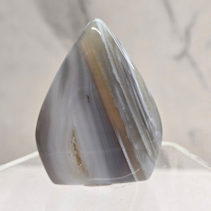 Agate teardrop