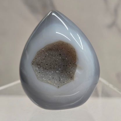 Agate teardrop