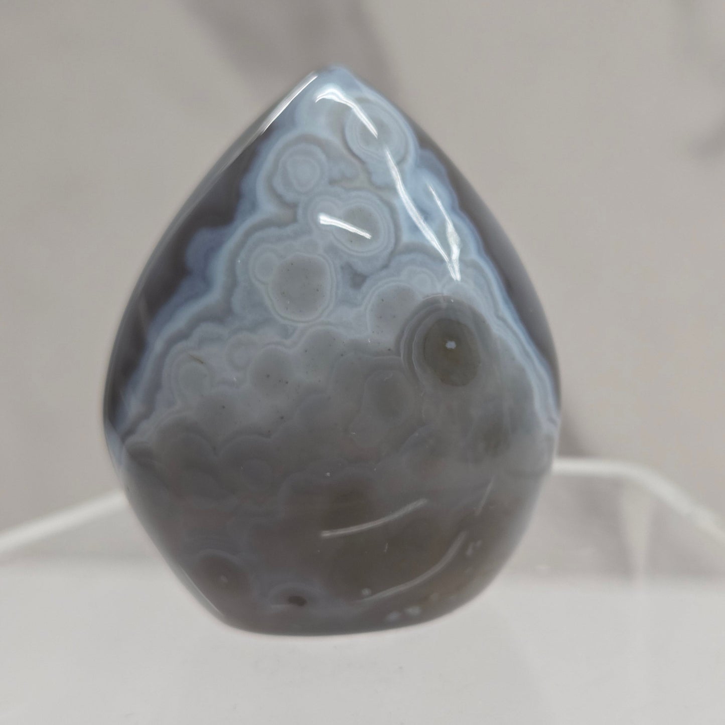 Agate teardrop
