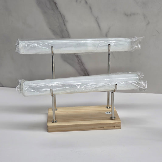 Selenite bracelet holder