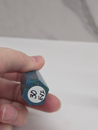 Azurite Chrysocolla tower