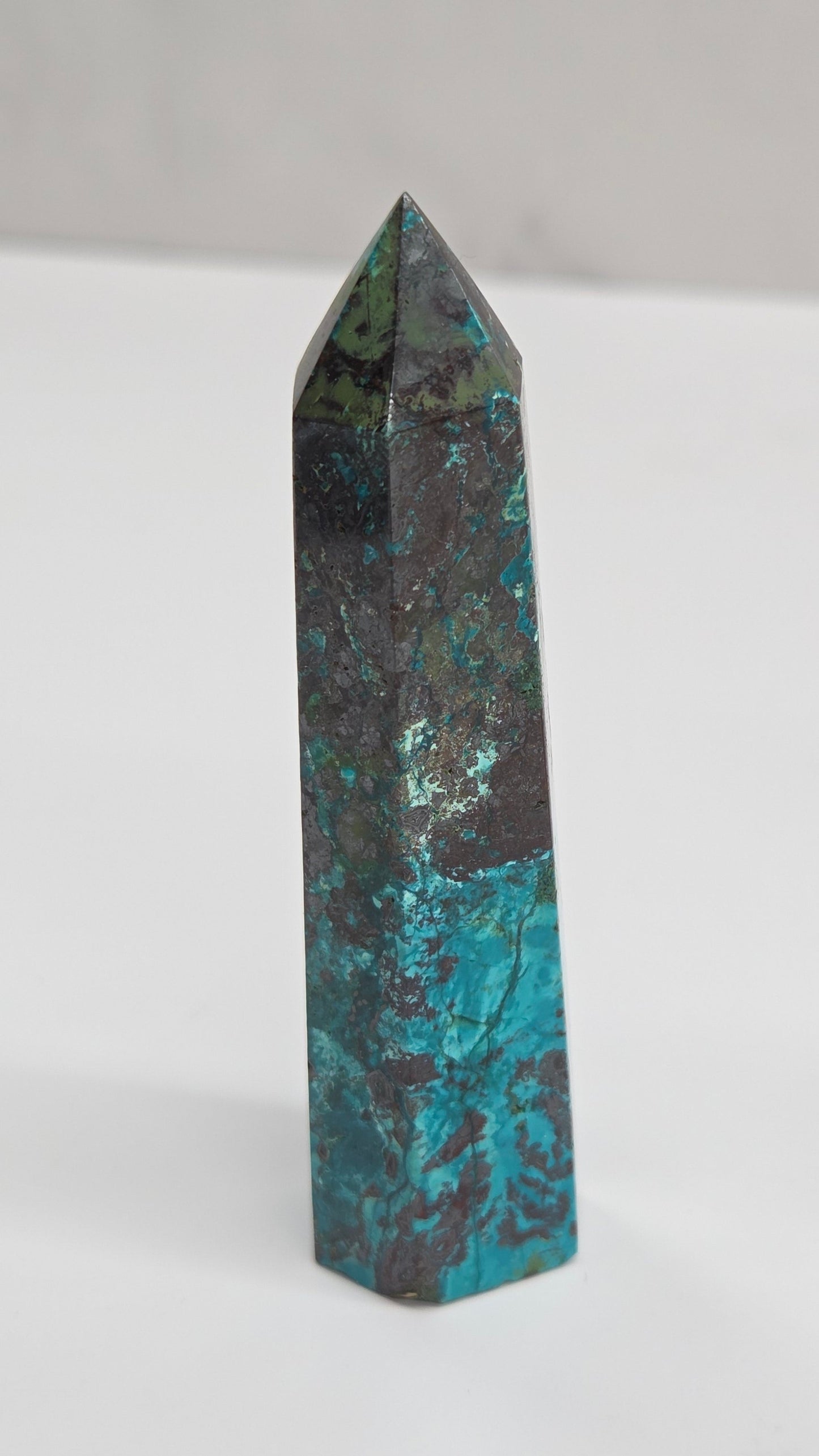 Azurite Chrysocolla tower