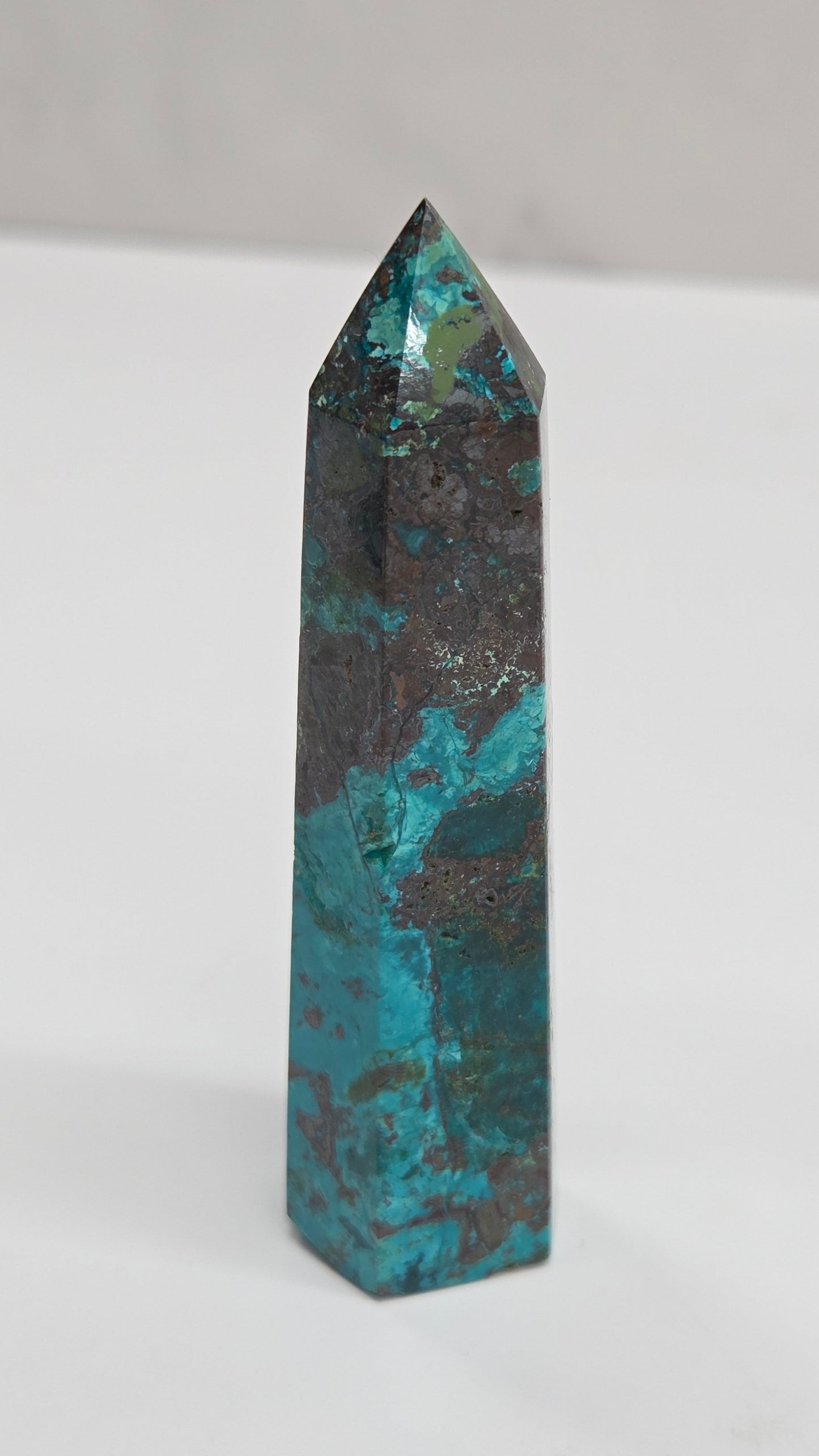 Azurite Chrysocolla tower